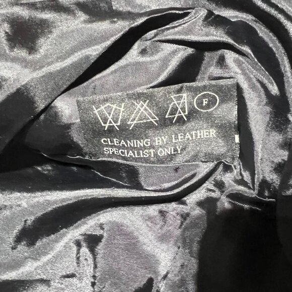 Rare Black Napoline Leather jacket - Picture 4 of 7